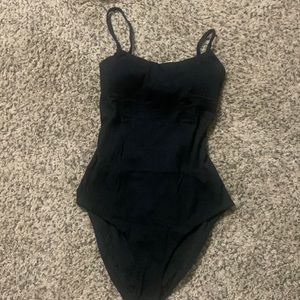 Large long one piece Aerie tie back swim suit
